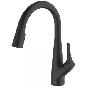 Clearwater Rosetta Matt Black Filtered Water Kitchen Sink Mixer Tap