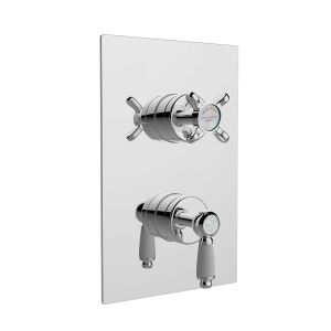 Bristan Renaissance Thermostatic Recessed Dual Control Shower Valve with Integral Diverter RS2 SHCDIV C