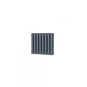 Riviera Round Top 500 x 576 Anthracite 2 Column Horizontal Radiator