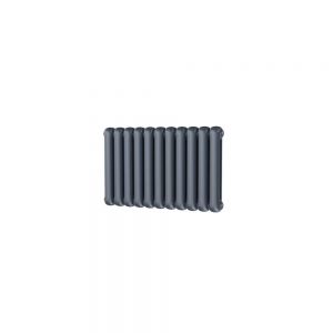 Riviera Round Top 500 x 785 Anthracite 2 Column Horizontal Radiator