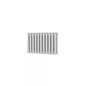 Riviera Round Top 500 x 785 White 2 Column Horizontal Radiator