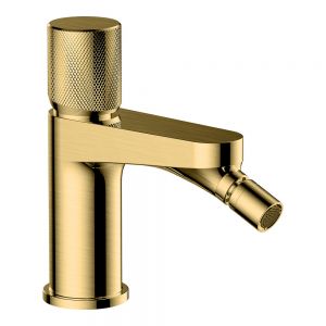 Rak Amalfi Brushed Gold Mono Bidet Mixer Tap