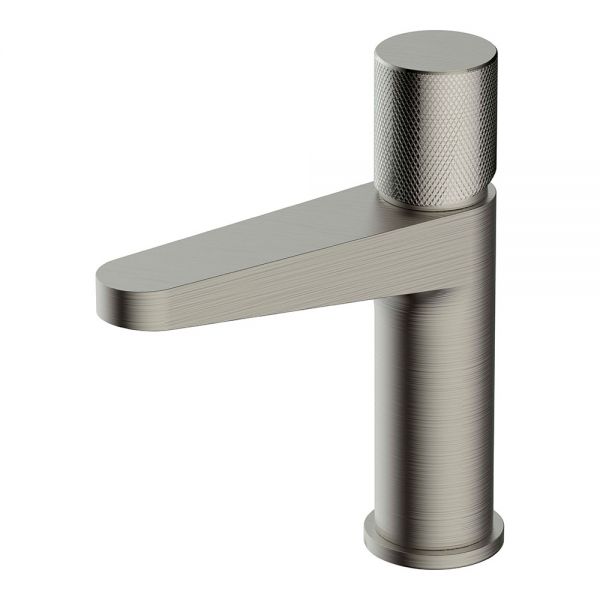 Rak Amalfi Brushed Nickel Mono Basin Mixer Tap