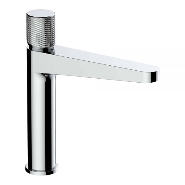 Rak Amalfi Chrome Mono Mid Height Basin Mixer Tap