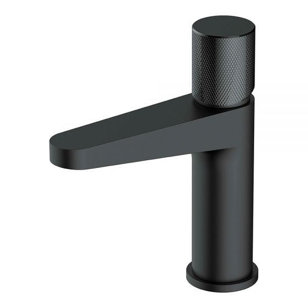Rak Amalfi Matt Black Mono Basin Mixer Tap