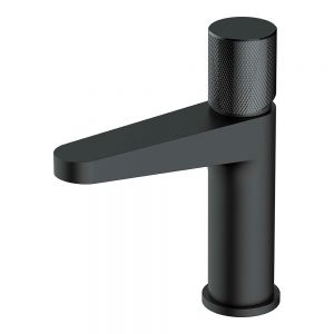Rak Amalfi Matt Black Mono Basin Mixer Tap