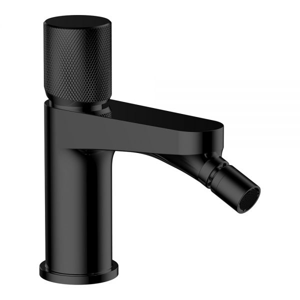 Rak Amalfi Matt Black Mono Bidet Mixer Tap