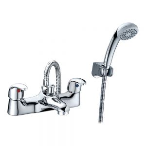 Rak Basic Chrome Bath Shower Mixer Tap