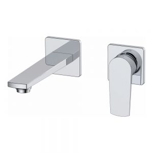Rak Blade Chrome Wall Mounted Basin Mixer Tap