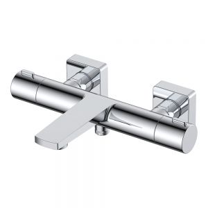 Rak Blade Chrome Wall Mounted Bath Shower Mixer Tap