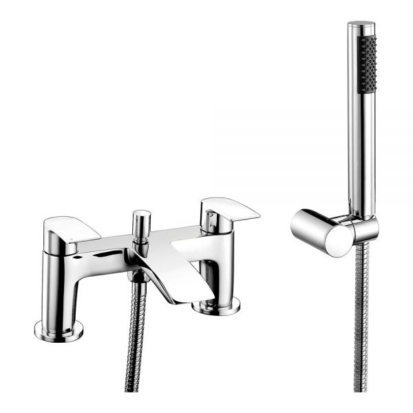 Rak Curve Chrome Bath Shower Mixer Tap