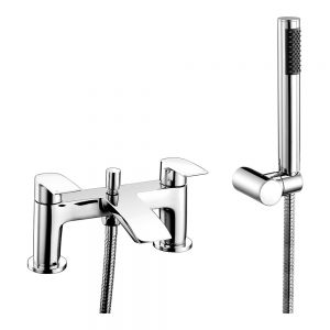 Rak Curve Chrome Bath Shower Mixer Tap