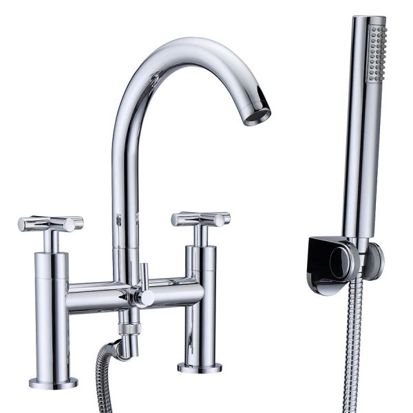 Rak Ella Chrome Bath Shower Mixer Tap