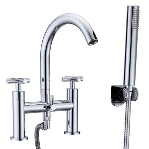 Rak Ella Chrome Bath Shower Mixer Tap