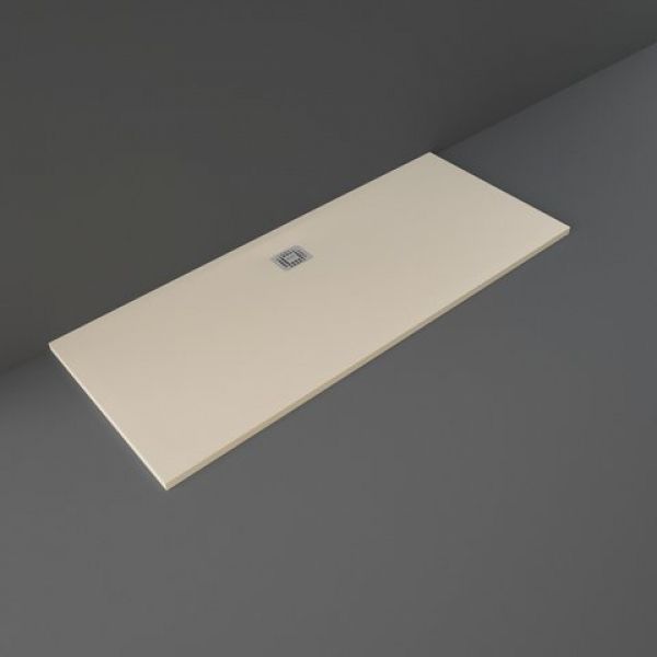 Rak Feeling Cappuccino Stone Effect 1700 x 700 Rectangular Shower Tray