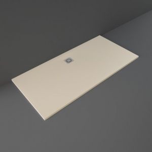 Rak Feeling Cappuccino Stone Effect 1700 x 800 Rectangular Shower Tray