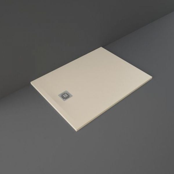 Rak Feeling Cappuccino Stone Effect 1200 x 900 Rectangular Shower Tray