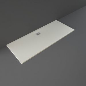 Rak Feeling Greige Stone Effect 1700 x 700 Rectangular Shower Tray