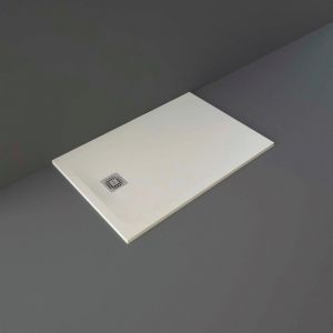 Rak Feeling Greige Stone Effect 1200 x 800 Rectangular Shower Tray