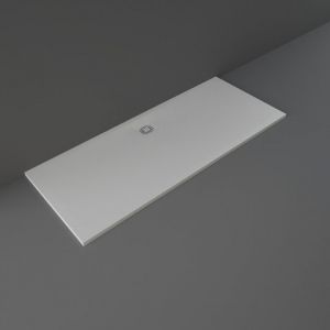 Rak Feeling Grey Stone Effect 1700 x 700 Rectangular Shower Tray