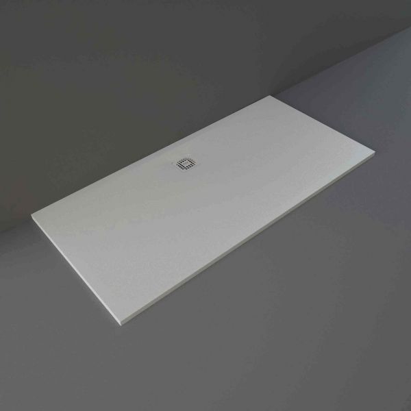 Rak Feeling Grey Stone Effect 1700 x 800 Rectangular Shower Tray
