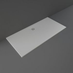 Rak Feeling Grey Stone Effect 1700 x 900 Rectangular Shower Tray