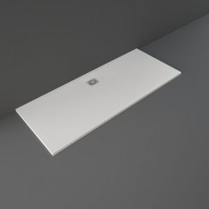 Rak Feeling White Stone Effect 1700 x 700 Rectangular Shower Tray