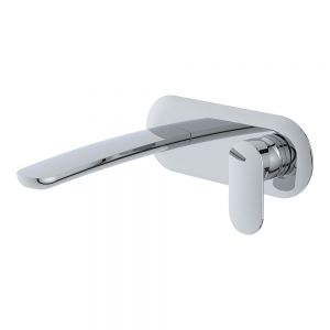 Rak Mercury Chrome Wall Mounted Basin Mixer Tap