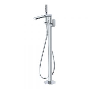 Rak Mercury Chrome Floor Standing Bath Shower Mixer Tap