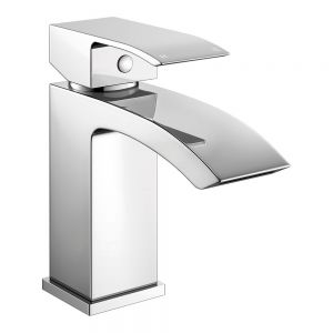 Rak Metropolitan Chrome Mini Basin Mixer Tap with Waste