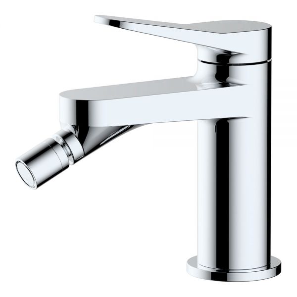 Rak Petit Round Chrome Mono Bidet Mixer Tap
