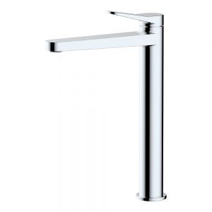 Rak Petit Round Chrome Tall Basin Mixer Tap
