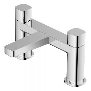 Rak Petit Square Chrome Bath Filler Tap