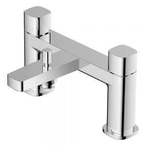 Rak Petit Square Chrome Bath Shower Mixer Tap