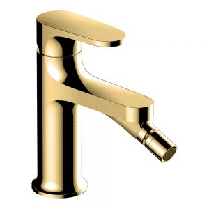 Rak Portofino Brushed Gold Mono Bidet Mixer Tap