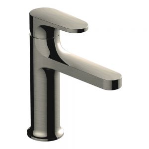Rak Portofino Brushed Nickel Mono Basin Mixer Tap
