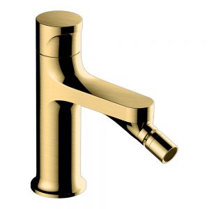 Rak Positano Brushed Gold Mono Bidet Mixer Tap