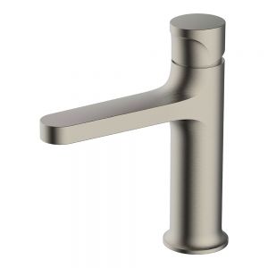 Rak Positano Brushed Nickel Mono Basin Mixer Tap