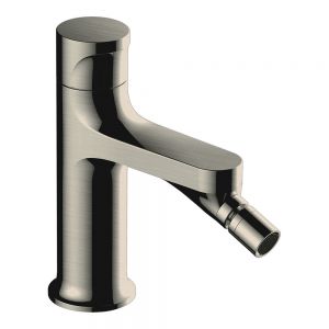 Rak Positano Brushed Nickel Mono Bidet Mixer Tap
