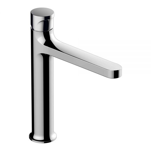 Rak Positano Chrome Mono Mid Height Basin Mixer Tap