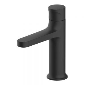 Rak Positano Matt Black Mono Basin Mixer Tap