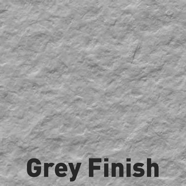 Rak Feeling Grey Stone Effect 1200 x 900 Rectangular Shower Tray #5