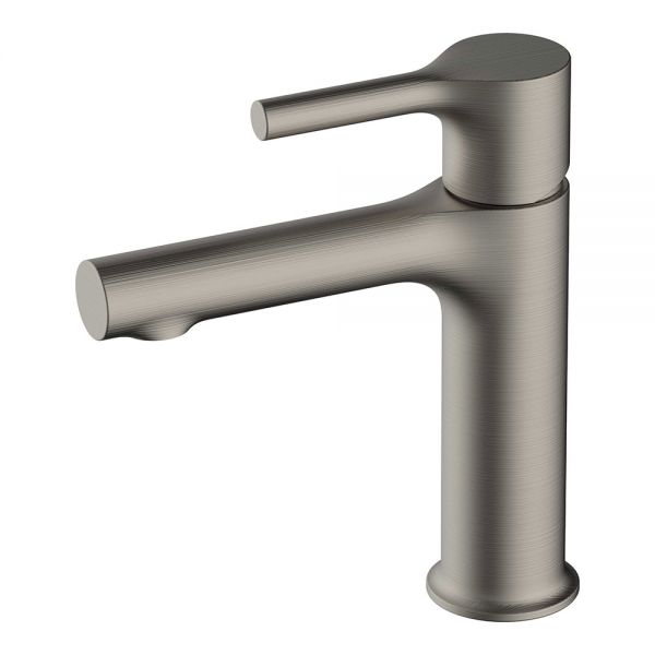 Rak Sorrento Brushed Nickel Mono Basin Mixer Tap