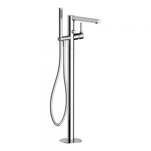 Rak Sorrento Chrome Floor Standing Bath Shower Mixer Tap