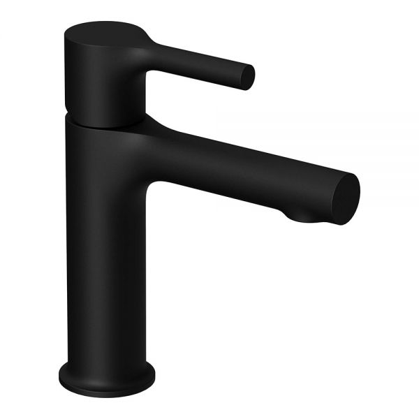 Rak Sorrento Matt Black Mono Basin Mixer Tap