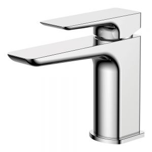 Rak Summit Chrome Mini Basin Mixer Tap with Waste