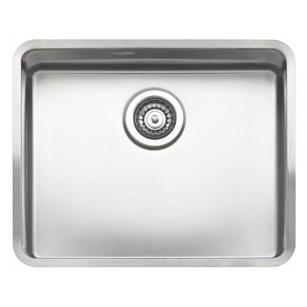 Reginox Kansas Single Bowl Stainless Steel Kitchen Sink 540 x 440mm