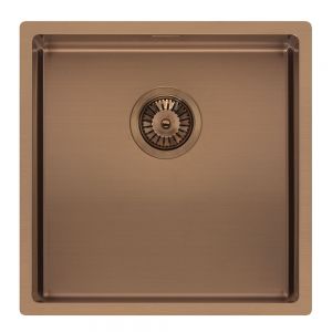 Reginox Miami Single Bowl Copper Kitchen Sink 440 x 440mm