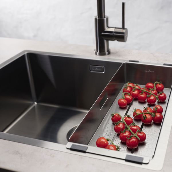 Reginox Miami Single Bowl Gunmetal Kitchen Sink 540 x 440mm #2
