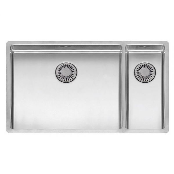 Reginox New York Left Hand 1.5 Bowl Stainless Steel Kitchen Sink 740 x 440mm